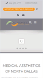 Mobile Screenshot of northdallasmedspa.com